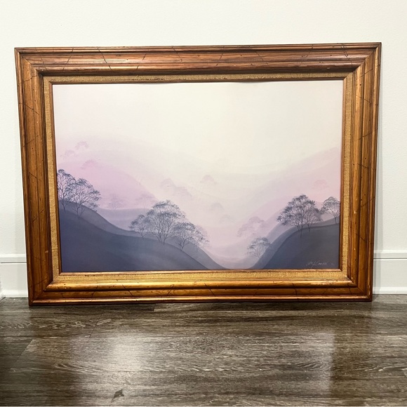 Wood picture frame